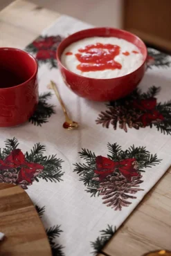 Kremmerhuset Løper Julekongle 35x145cm| Duker, Spisebrikker, Brikker Og Løpere|Juletekstil