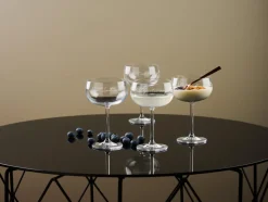 Kremmerhuset Lykketegning - Fyll livet med det som godt er, Champagneglass 35 cl| Glass