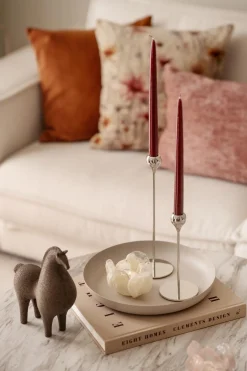 Kremmerhuset Lysestake Blonde 21,5 cm sølv| Lysestaker