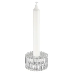 Kremmerhuset Lysestake kombi 4,3 cm glass| Lysestaker