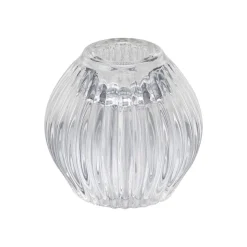 Kremmerhuset Lysestake Kombi Rille 7 cm klar| Lysestaker