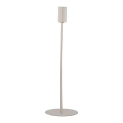 Kremmerhuset Lysestake Melina 28,5cm beige| Lysestaker
