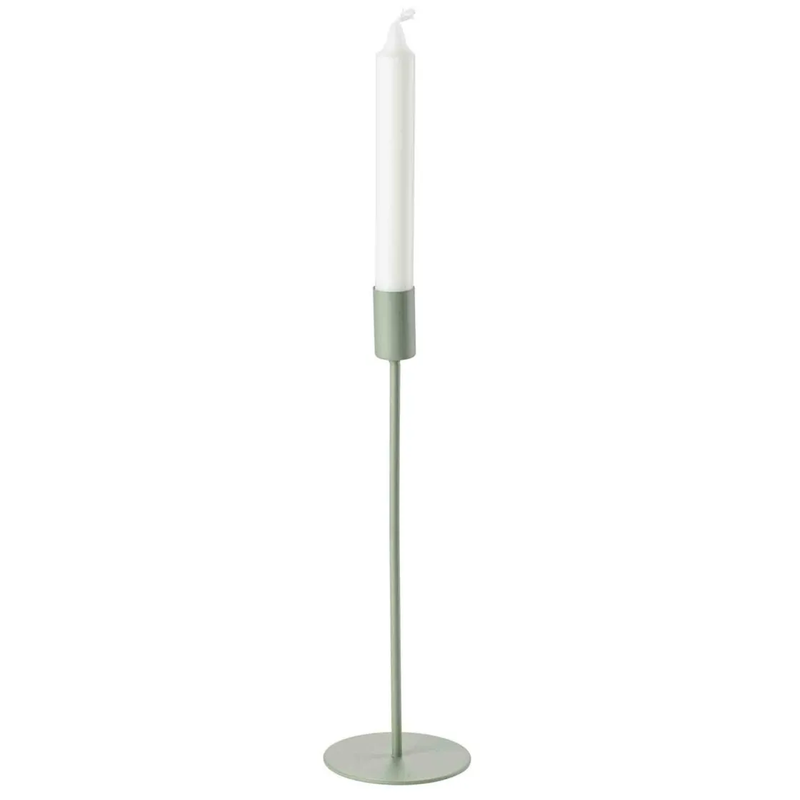 Kremmerhuset Lysestake Melina 28,5cm grønn| Lysestaker