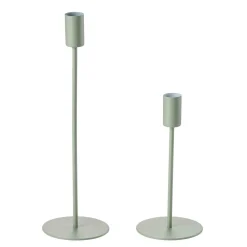 Kremmerhuset Lysestake Melina 28,5cm grønn| Lysestaker