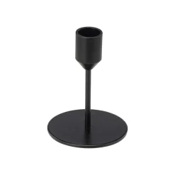 Kremmerhuset Lysestake Prato 10,5cm Sort| Lysestaker