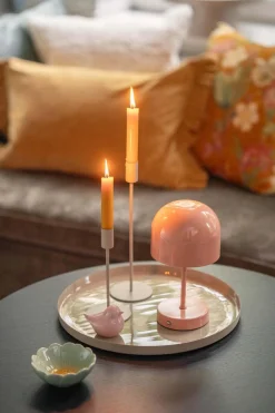 Kremmerhuset Lysfat Lana Ø 35 cm beige| Lysfat