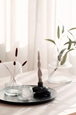 Kremmerhuset Lysfat Mangotre dia.40cm sort| Lysfat