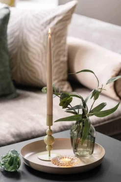 Kremmerhuset Lysfat Melina, brun 30 cm| Lysfat