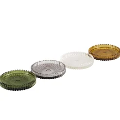 Kremmerhuset Lysholder rille 9 cm klar| Lysfat|Lysestaker