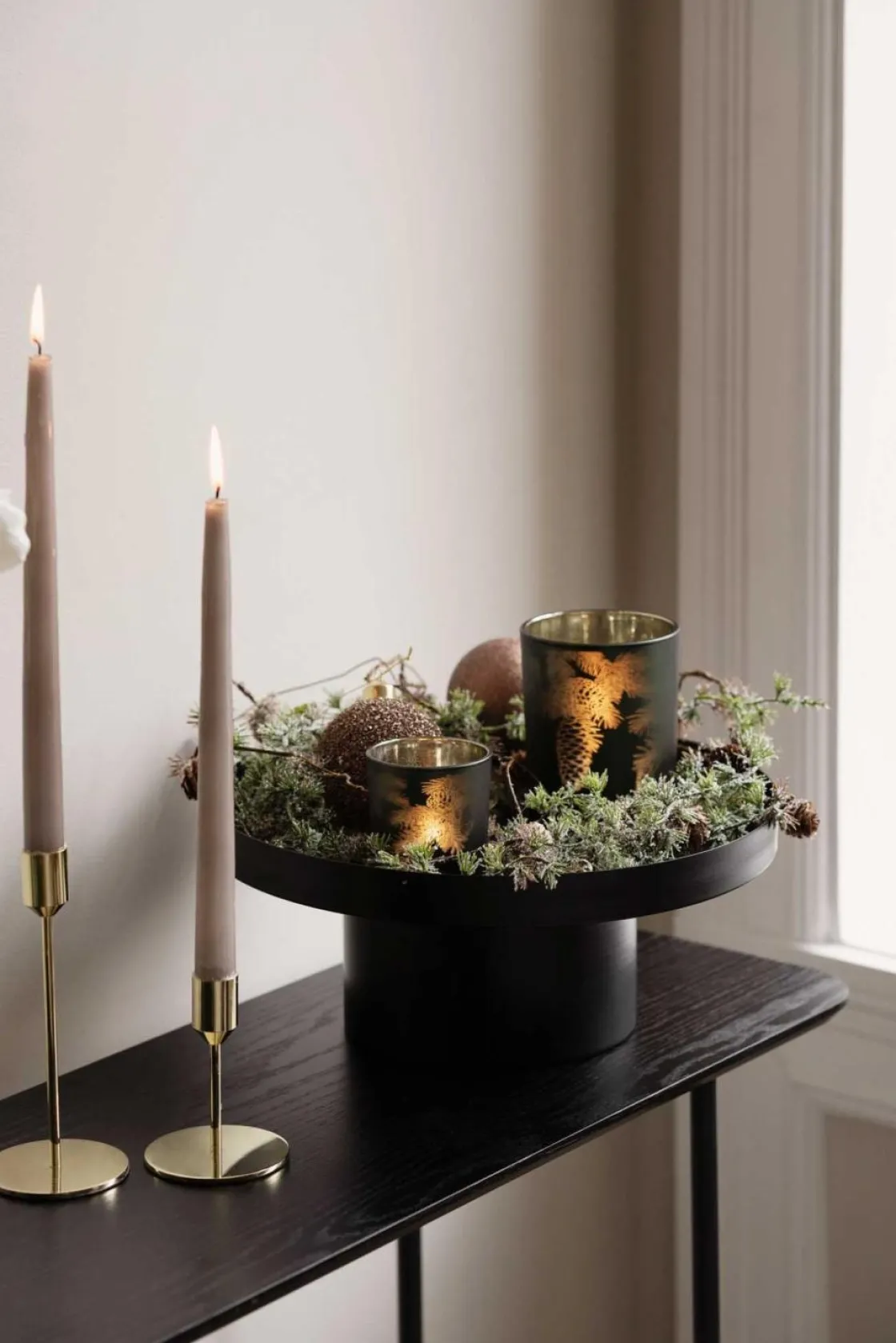 Kremmerhuset Lyslykt Granskatt 12.5cm| Lykter|Julelys Og Lysestaker