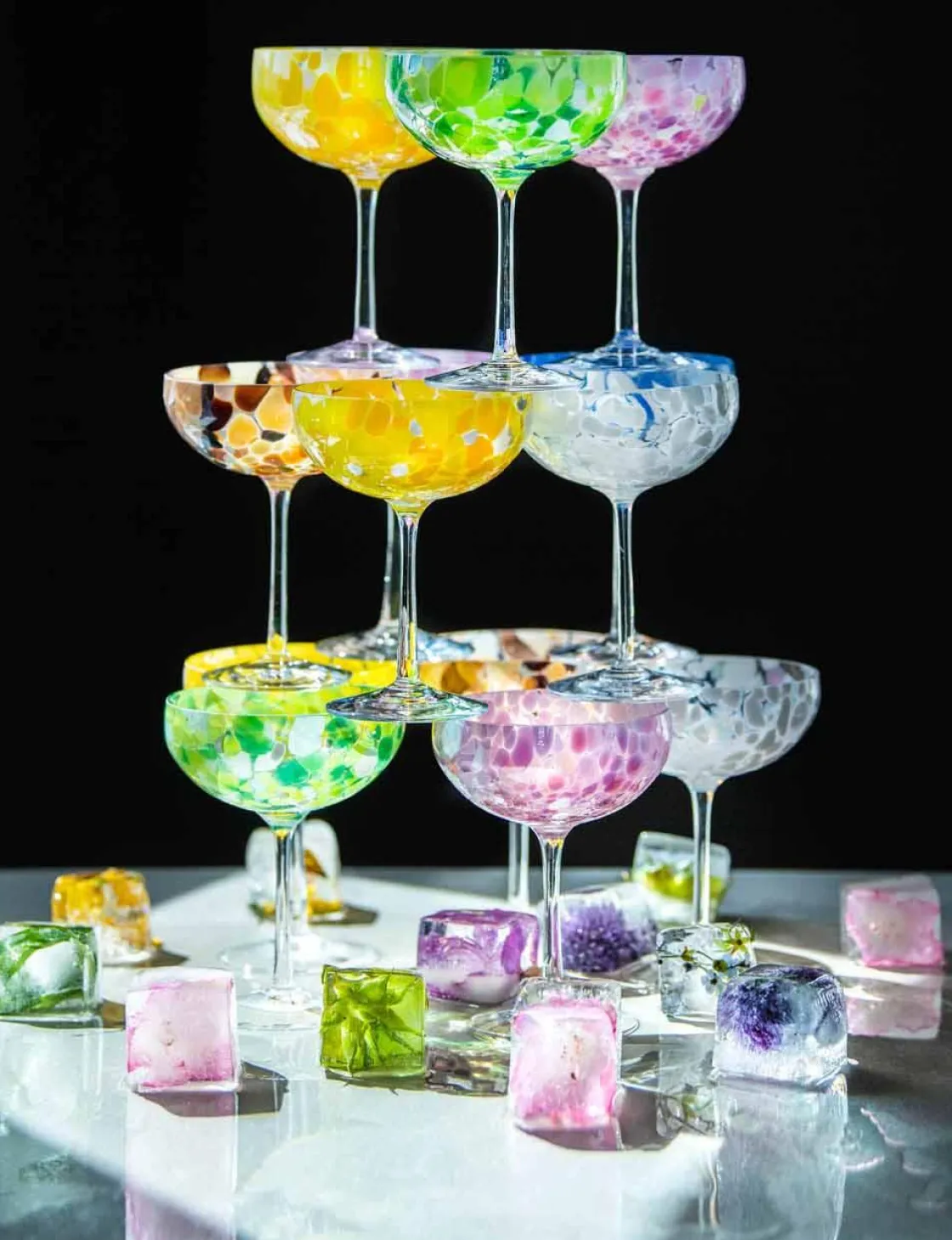 Kremmerhuset Magnor - Swirl Champagneglass, hvit| Glass