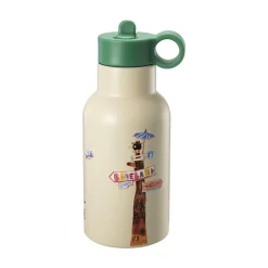 Kremmerhuset Modern House - Bukkene Bruse Drikkeflaske 0,35 l, krem/grønn| Drikkeflasker