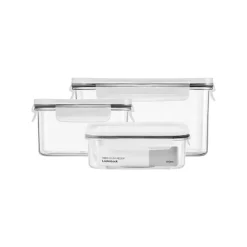 Kremmerhuset Modern House - Locknlock Oppbevaring bokssett 3stk| Bokser