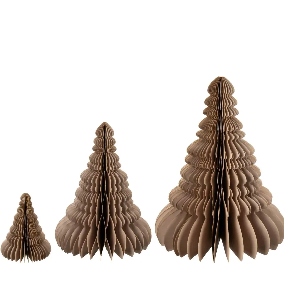Kremmerhuset Papirtre 30cm beige| Julepynt
