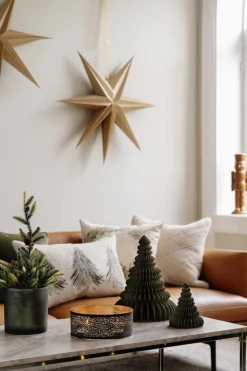 Kremmerhuset Papirtre 30cm grønn| Julepynt