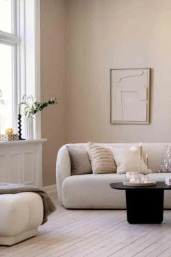 Kremmerhuset Pledd Lyngen 130x170 cm beige| Pledd