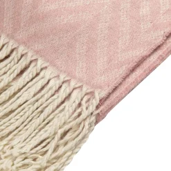 Kremmerhuset Pledd ZigZac 130x170 cm rosa| Pledd