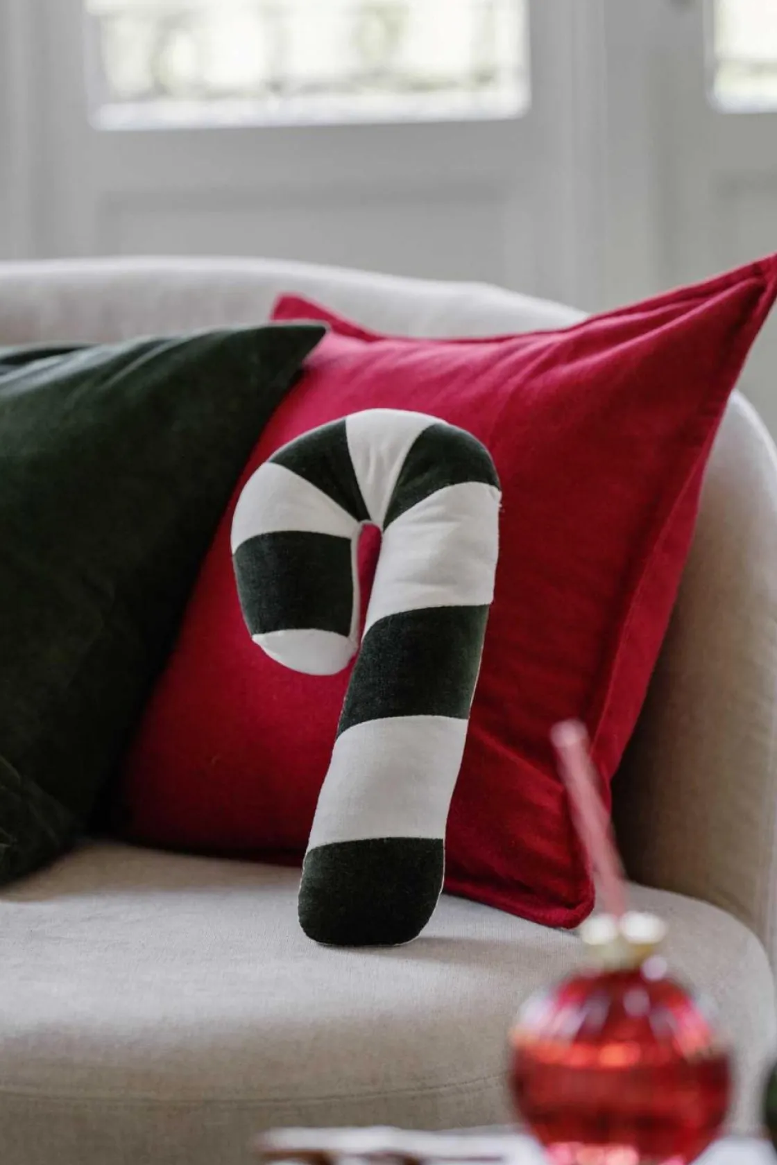 Kremmerhuset Putetrekk Bjelle 48x48cm| Putetrekk|Juletekstil