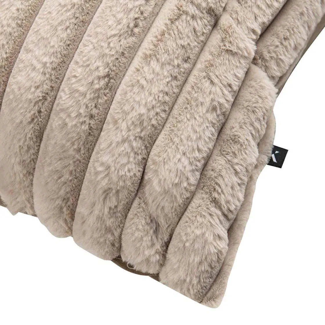 Kremmerhuset Putetrekk Faux fur striper 48x48cm| Putetrekk