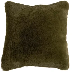 Kremmerhuset Putetrekk Faux fur 48x48cm, grønn| Putetrekk