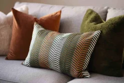 Kremmerhuset Putetrekk Faux fur 48x48cm, grønn| Putetrekk