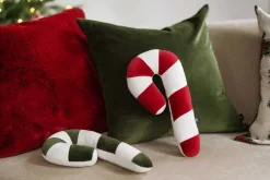 Kremmerhuset Putetrekk Faux fur 48x48cm rød| Putetrekk|Juletekstil