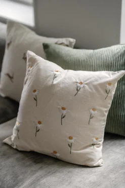 Kremmerhuset Putetrekk Margeritt 48x48 cm| Putetrekk