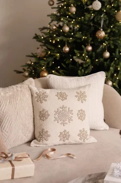 Kremmerhuset Putetrekk Perledryss 48x48cm| Putetrekk|Juletekstil