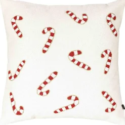 Kremmerhuset Putetrekk perler Candycane 48x48cm| Putetrekk|Juleputer