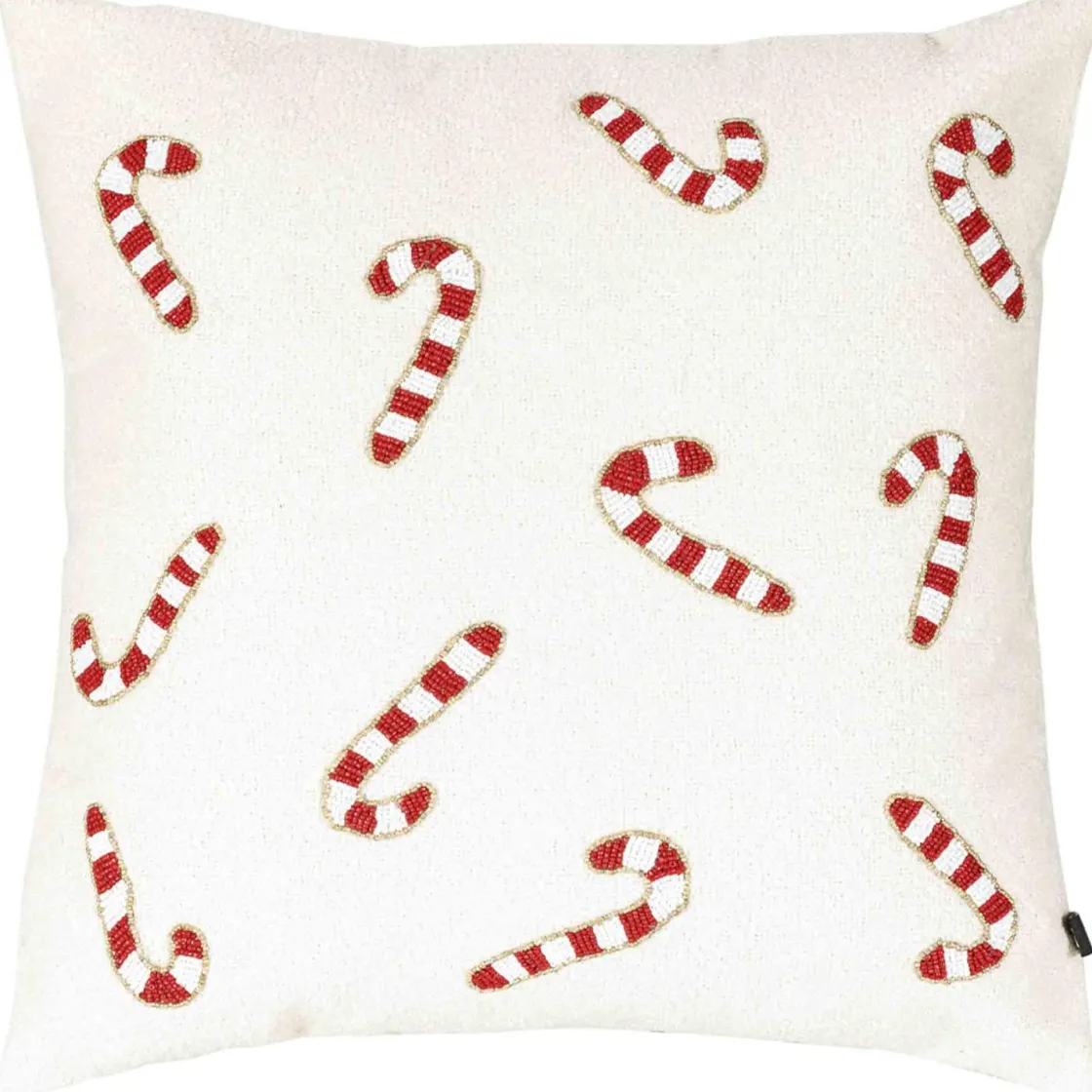 Kremmerhuset Putetrekk perler Candycane 48x48cm| Putetrekk|Juleputer