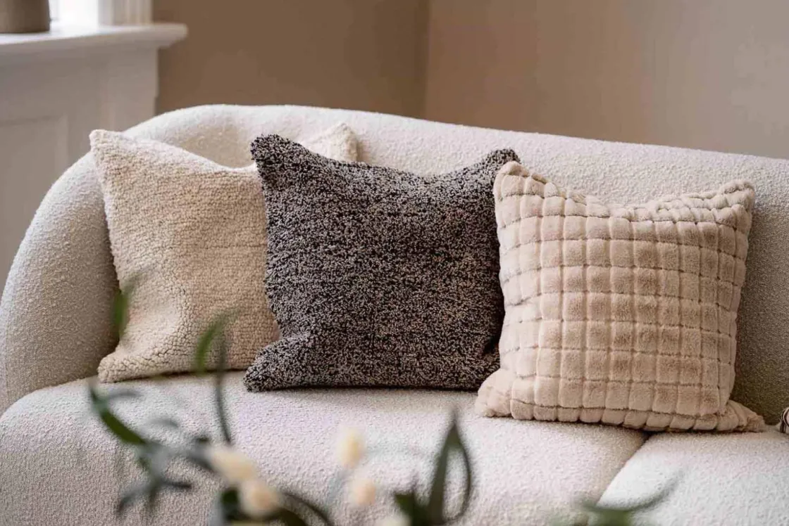 Kremmerhuset Putetrekk Salt n' Pepper 48x48cm| Putetrekk