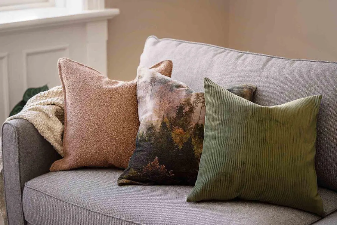 Kremmerhuset Putetrekk velur Høstdis 48x48cm| Putetrekk