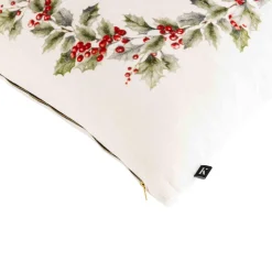 Kremmerhuset Putetrekk velur Julekrans 48x48cm| Putetrekk|Juletekstil