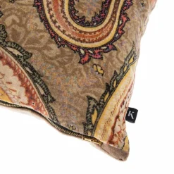 Kremmerhuset Putetrekk velur paisley 48x48 cm| Putetrekk