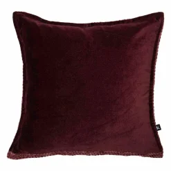 Kremmerhuset Putetrekk Wilma 45x45cm burgunder| Putetrekk