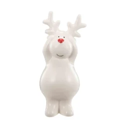Kremmerhuset Reinsdyr hvit| Julepynt