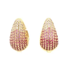 Kremmerhuset Øreringer, ombrè pink G| Ørepynt