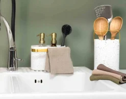 Kremmerhuset Sabor - Home Kjøkkenkluter 2-pk grønn| Kjøkkentekstil