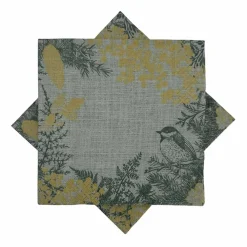 Kremmerhuset Serviett jul natur grønn| Servietter|Juleservietter