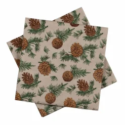 Kremmerhuset Serviett Kongle Beige| Servietter|Juleservietter