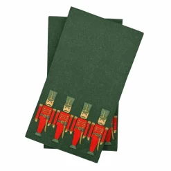 Kremmerhuset Serviett nøtteknekker grønn| Servietter|Juleservietter