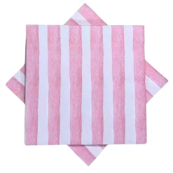 Kremmerhuset Serviett Stripe rosa| Servietter