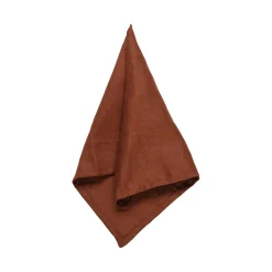 Kremmerhuset Serviett Vindel Lin 42x42cm rust| Servietter