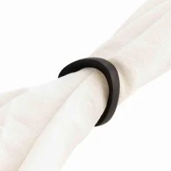 Kremmerhuset Serviettring 4pk sort| Servering
