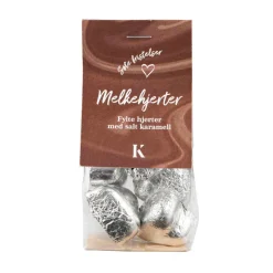 Kremmerhuset Sjokoladehjerter med salt karamell| Mat Og Drikke