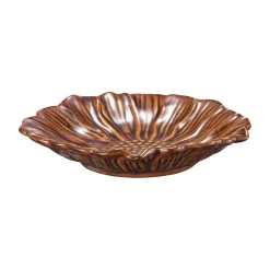 Kremmerhuset Tallerken Bloom flower 15cm Cognac| Servering|Servise