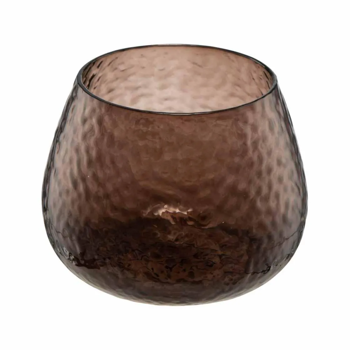 Kremmerhuset Telysestake Glimre 7,5 cm mørk brun| Lykter|Lysestaker