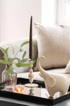 Kremmerhuset Telysholder Blomst 3,8 cm klar| Lykter|Lysestaker