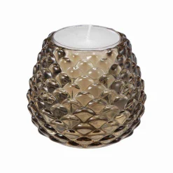 Kremmerhuset Telysholder Kongle 10cm lys brun| Lykter