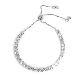 Kremmerhuset Tennisarmbånd, justerbart, Sølv| Armbånd